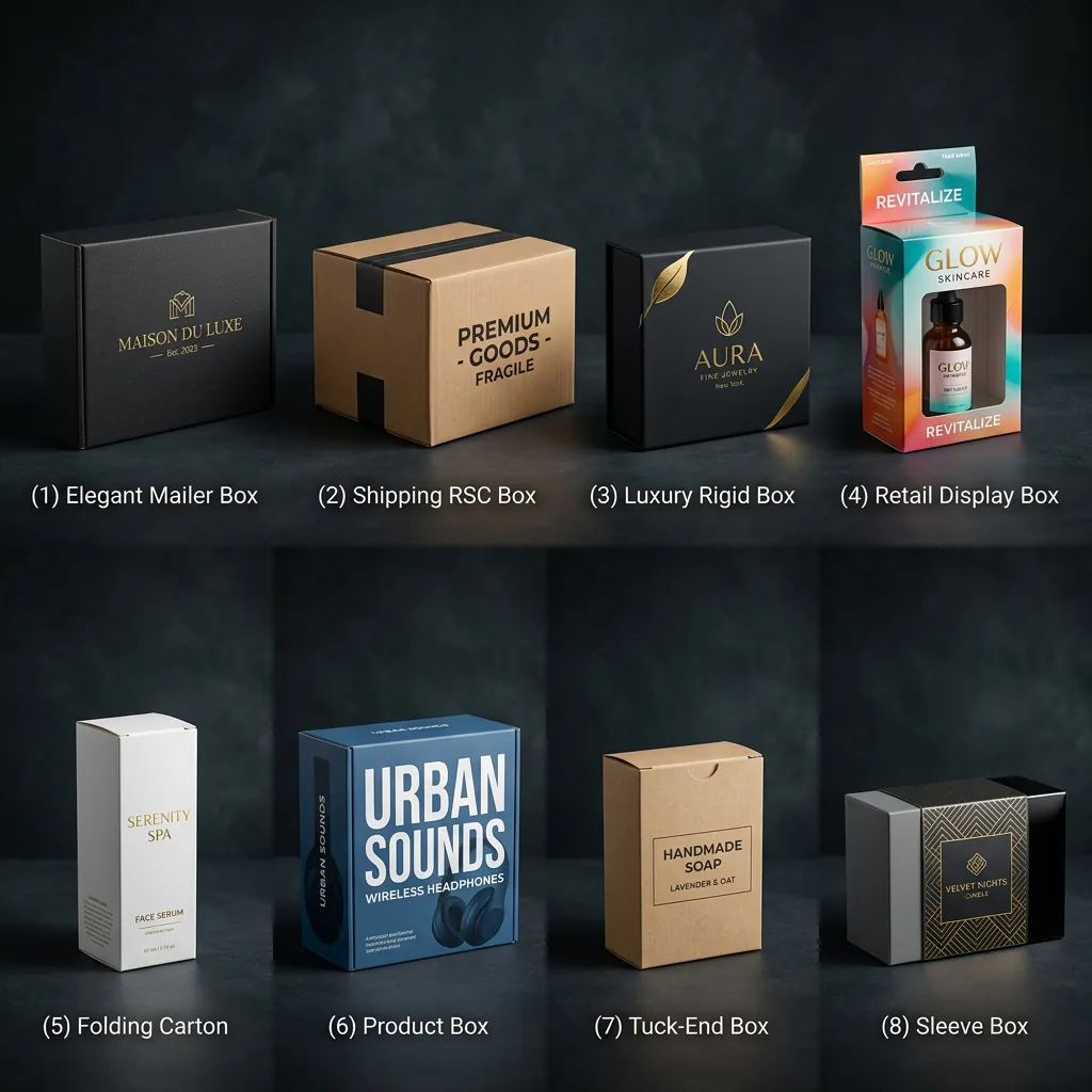 Box types overview