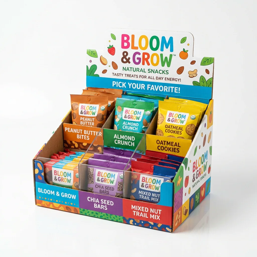 Custom Display Boxes printed and finished by Custom Boxes